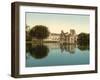 From the park, Fontainebleau Palace, France, c.1890-c.1900-null-Framed Photographic Print