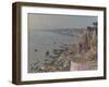 From the Roof of the Museum, Varanasi, 2015-Peter Brown-Framed Giclee Print