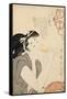 From the Series a Parent's Moralising Spectacles, 1802-Kitagawa Utamaro-Framed Stretched Canvas