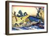 From the Series Hundred Poems by One Hundred Poets: Harumichi No Tsuraki, C1830-Katsushika Hokusai-Framed Giclee Print