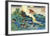 From the Series Hundred Poems by One Hundred Poets: Kakinomoto No Hitomaro, C1830-Katsushika Hokusai-Framed Giclee Print