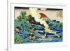 From the Series Hundred Poems by One Hundred Poets: Kakinomoto No Hitomaro, C1830-Katsushika Hokusai-Framed Giclee Print