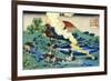 From the Series Hundred Poems by One Hundred Poets: Kakinomoto No Hitomaro, C1830-Katsushika Hokusai-Framed Giclee Print