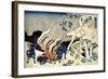 From the Series Hundred Poems by One Hundred Poets: Minamoto No Muneyuki, C1830-Katsushika Hokusai-Framed Giclee Print