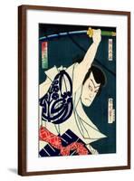 From the Series Mirror of Demonic People, Good and Evil-Kunichika toyohara-Framed Giclee Print