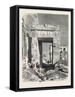 From the Temple of Isis at Philae. Egypt, 1879-null-Framed Stretched Canvas