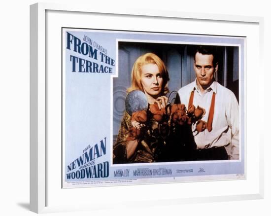 From the Terrace, Joanne Woodward, Paul Newman, 1960-null-Framed Photo