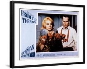 From the Terrace, Joanne Woodward, Paul Newman, 1960-null-Framed Photo