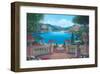 From the Terrace Mural-Victor Valla-Framed Art Print