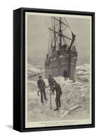 From the Thames to Siberia, Ice-Bound in the Kara Sea-Amedee Forestier-Framed Stretched Canvas