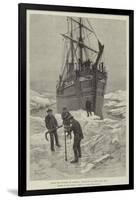 From the Thames to Siberia, Ice-Bound in the Kara Sea-Amedee Forestier-Framed Giclee Print