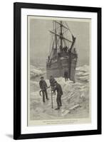 From the Thames to Siberia, Ice-Bound in the Kara Sea-Amedee Forestier-Framed Giclee Print