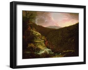 From the Top of Kaaterskill Falls, 1826-Thomas Cole-Framed Giclee Print