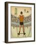 From the Trapeze; How the Acrobat Sees His Audience-null-Framed Art Print