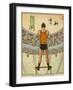 From the Trapeze; How the Acrobat Sees His Audience-null-Framed Art Print