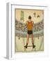 From the Trapeze; How the Acrobat Sees His Audience-null-Framed Art Print