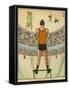 From the Trapeze; How the Acrobat Sees His Audience-null-Framed Stretched Canvas