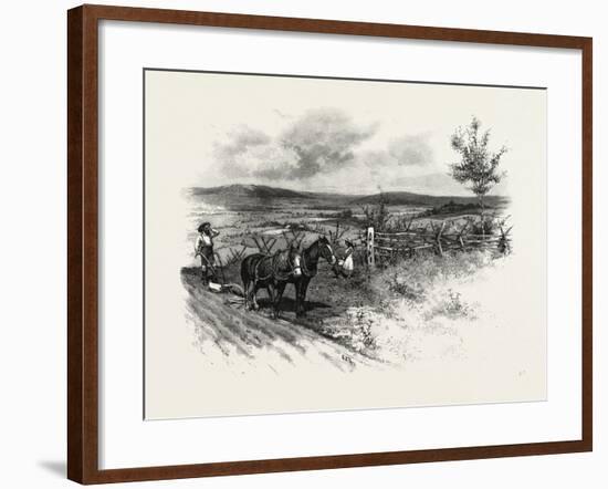 From Toronto, Westward, Canada, Nineteenth Century-null-Framed Giclee Print