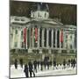 From Trafalgar Square, Facade the National? Gallery, London-Susan Brown-Mounted Giclee Print
