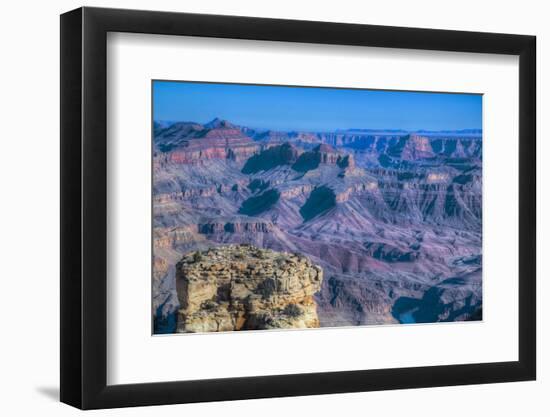 From Turnout near Lipan Point, South Rim, Grand Canyon National Park, UNESCO World Heritage Site, A-Richard Maschmeyer-Framed Photographic Print