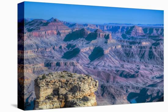 From Turnout near Lipan Point, South Rim, Grand Canyon National Park, UNESCO World Heritage Site, A-Richard Maschmeyer-Stretched Canvas