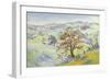 From Udimore Towards Peasmarch, Sussex, in Winter-Anne Durham-Framed Giclee Print