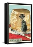 Fromage, Mice in Cheese-null-Framed Stretched Canvas