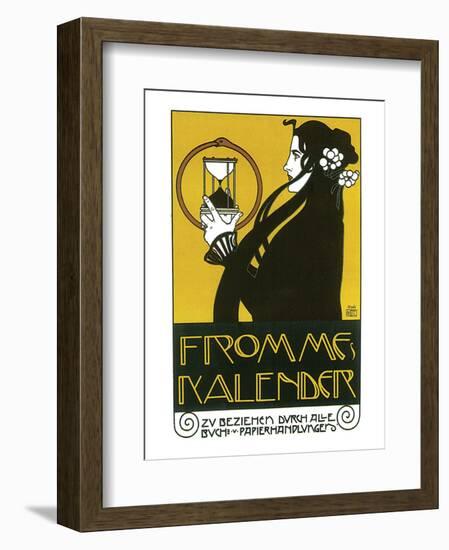 Fromme's Kalender-Koloman Moser-Framed Premium Giclee Print