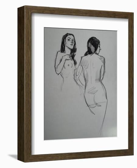 Front and Back-Nobu Haihara-Framed Giclee Print