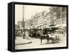 Front and Market Streets, 1881-null-Framed Stretched Canvas