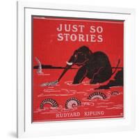 Front Cover from 'Just So Stories for Little Children' by Rudyard Kipling, 1951-Rudyard Kipling-Framed Giclee Print