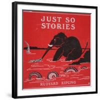 Front Cover from 'Just So Stories for Little Children' by Rudyard Kipling, 1951-Rudyard Kipling-Framed Giclee Print