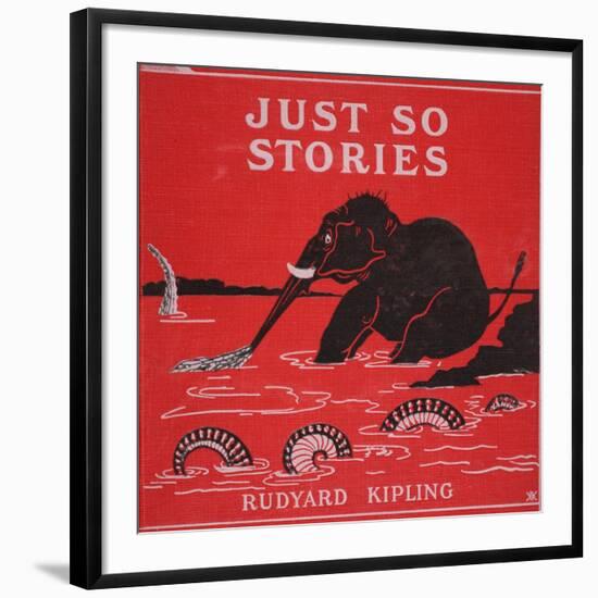 Front Cover from 'Just So Stories for Little Children' by Rudyard Kipling, 1951-Rudyard Kipling-Framed Giclee Print