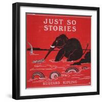 Front Cover from 'Just So Stories for Little Children' by Rudyard Kipling, 1951-Rudyard Kipling-Framed Giclee Print