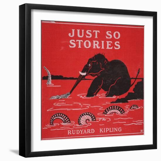 Front Cover from 'Just So Stories for Little Children' by Rudyard Kipling, 1951-Rudyard Kipling-Framed Giclee Print