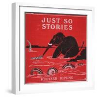 Front Cover from 'Just So Stories for Little Children' by Rudyard Kipling, 1951-Rudyard Kipling-Framed Giclee Print