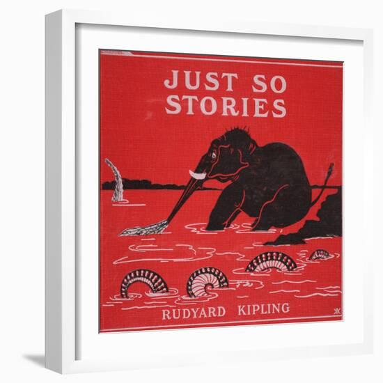 Front Cover from 'Just So Stories for Little Children' by Rudyard Kipling, 1951-Rudyard Kipling-Framed Giclee Print