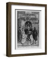 Front Cover Illustration from 'Les Mysteres De La Franc-Maconnerie' by Leo Taxil-Pierre Mejanel-Framed Giclee Print