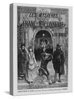 Front Cover Illustration from 'Les Mysteres De La Franc-Maconnerie' by Leo Taxil-Pierre Mejanel-Stretched Canvas