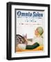 Front Cover Illustration from the Magazine 'Omnia Salon, July 1922-Frederic Auer-Framed Giclee Print