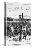 Front Cover Illustration of Germinal by Emile Zola-Jules Ferat-Stretched Canvas