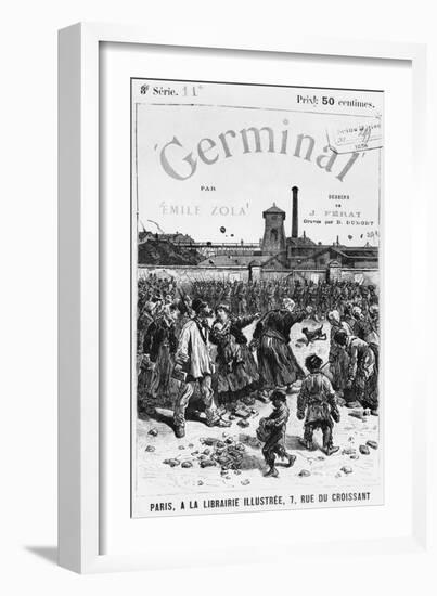 Front Cover Illustration of Germinal by Emile Zola-Jules Ferat-Framed Giclee Print
