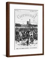 Front Cover Illustration of Germinal by Emile Zola-Jules Ferat-Framed Giclee Print