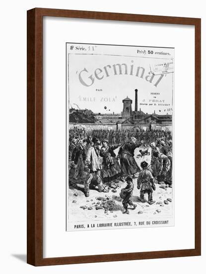 Front Cover Illustration of Germinal by Emile Zola-Jules Ferat-Framed Giclee Print