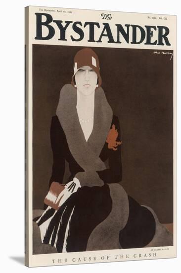 Front Cover Illustration Showing a Sophisticated Lady Dressed in Late 1920s Fashion-null-Stretched Canvas