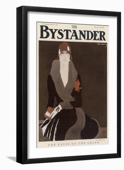 Front Cover Illustration Showing a Sophisticated Lady Dressed in Late 1920s Fashion-null-Framed Art Print