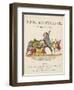 Front Cover of 'A Book of Nonsense', Published by Frederick Warne and Co., London, C.1875-Edward Lear-Framed Premium Giclee Print