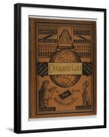 Front Cover Of a Grammar Book For Children-null-Framed Giclee Print