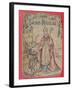 Front Cover of a Picture Album Depicting St. Nicholas Bringing Presents to the Children-null-Framed Giclee Print