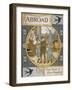 Front Cover Of 'Abroad'. Coloured Illustration Showing a Family On the Deck Of a Ship-Thomas Crane-Framed Giclee Print